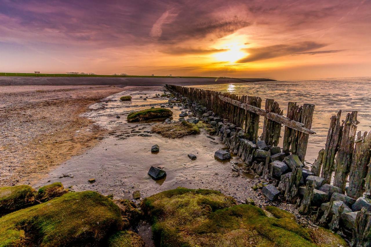 Vissershuisje Aan De Waddenzee Paesens エクステリア 写真